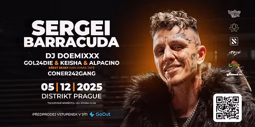 SERGEI BARRACUDA | 05.12.2025 | DISTRIKT PRAGUE