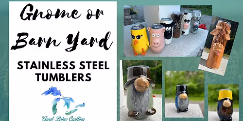 3D Tumblers in Garden City @ The Straight Farmhouse Museum