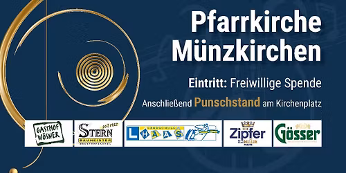 Kirchenkonzert der Trachtenkapelle M\u00fcnzkirchen