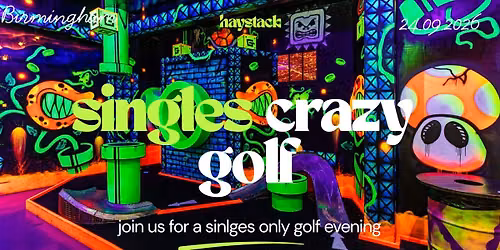 HAYSTACK DATING | GOLF FANG BIRMINGHAM | THURSDAY 24TH SEPTEMBER