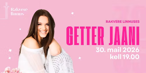 Getter Jaani kontsert Rakvere linnuses