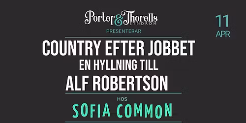  COUNTRY EFTER JOBBET -en hyllning till ALF ROBERTSON