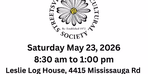 Streetsville Horticultural Society Plant Sale