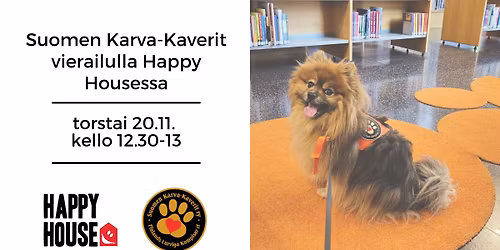 Suomen Karvakaverit vierailulla Happy Housessa 