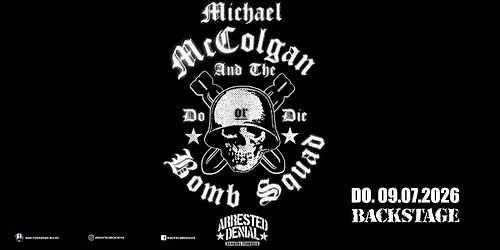 MIKE MCCOLGAN AND THE BOMB SQUAD | LIVE 2026 | BACKSTAGE M\u00dcNCHEN 2026