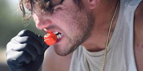 Hot Pepper Eating Contest @ Geneva Taco & Tequila Festival