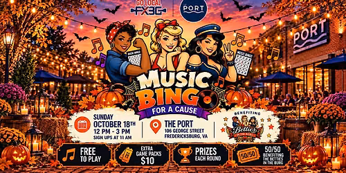 FREE Music Bingo for a Cause at The Port!