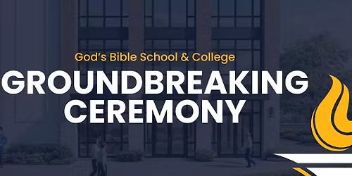 Groundbreaking for the Adcock Chapel Foyer