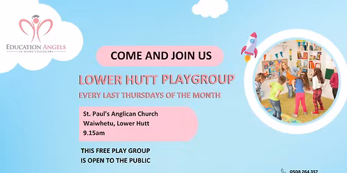 \ud83c\udf1f **Lower Hutt Playgroup** \ud83c\udf1f