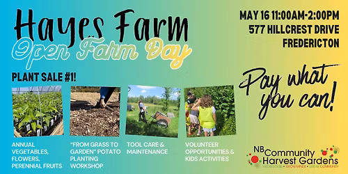Open Farm Day - Plant Sale #1!
