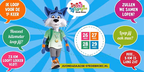 Avond4Daagse Stede Broec 2026