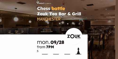 Chess Meetup - Manchester - Zouk Tea Bar & Grill