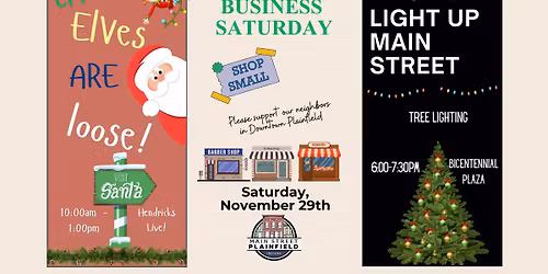 Elf Hunt \u2022 Shop Small \u2022 Tree Lighting