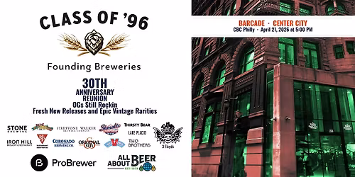 Class of '96 - 30th Anniversary Renunion - CBC 2026