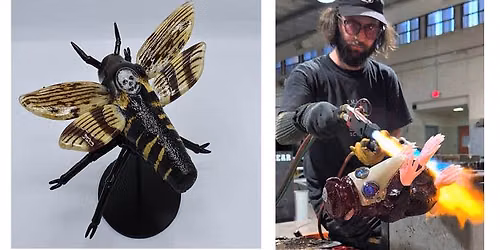 Visiting Artist Tim Spurchise Demonstration in the Glass Studio