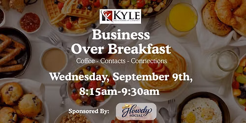 September Business Over Breakfast