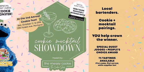 Cookie Mocktail Pairing Competition