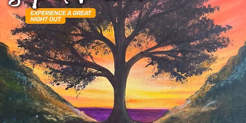 Paint 'Mind the Gap' in Gloucester at the High Orchard. Brush Party with Kirsty
