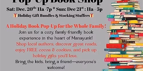 Book Jawn ~ Pop Up Book Store