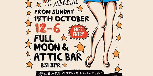We Are Vintage Collective | Vintage Sunday Markets at The Moon!