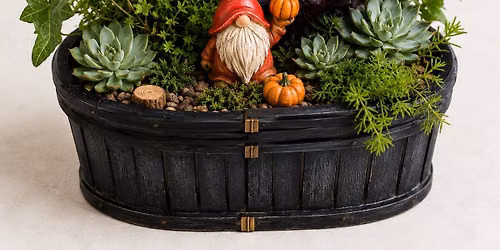 Pumpkin Hollow Gnome Garden Workshop