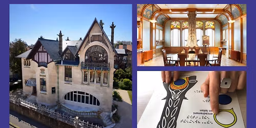 Atelier d'initiation \u00e0 la lecture d\u2019images tactiles - Villa Majorelle \u00e0 Nancy
