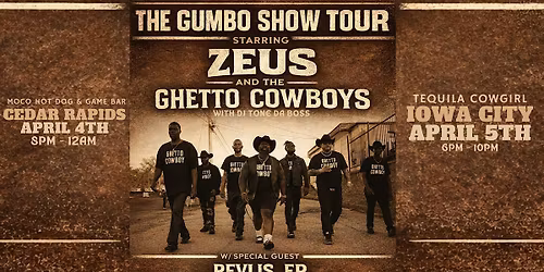 Zeus and the Ghetto Cowboys Live in Iowa