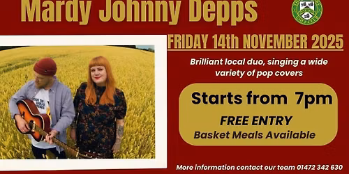 Mardy Johnny Depps Live @ Grimsby Golf Club
