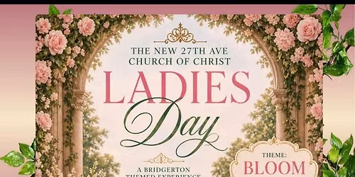 Ladies Day Program\/ Bridgerton Experience 