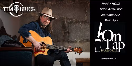 Tim Brick Happy Hour @ On Tap