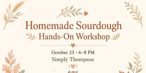 Sourdough workshop