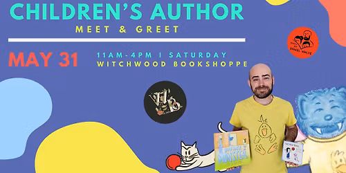 Meet Children's Author Daniel Wolfe at Witchwood Bookshoppe