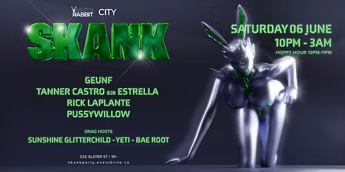 SKANK x White Rabbit at CITY at Night: Edition 3