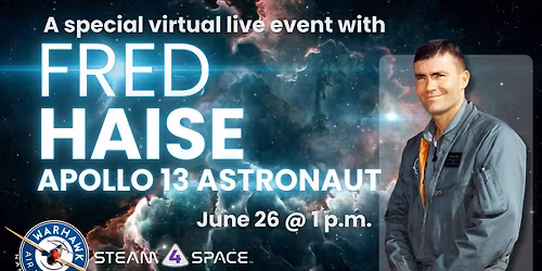 Speaker Series: Apollo 13 Astronaut Fred Haise