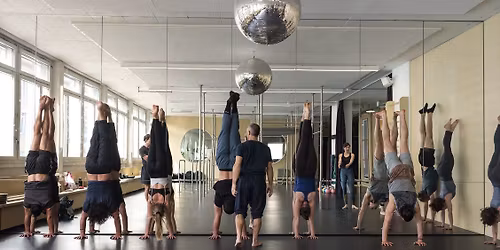 Handstand in Zurich, SWITZERLAND
