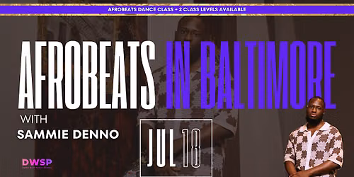 Afrobeats Dance Class in Baltimore, MD
