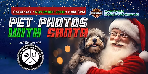 Pet Photos with Santa