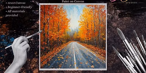 Road to Falldom| $29 | Paint and Sip Wine Glass Paint Party (Quad Cities \u2013 Bettendorf, IA)