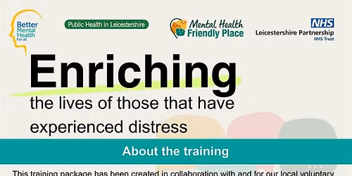 City East - Enriching the Lives of those that have Experienced Distress