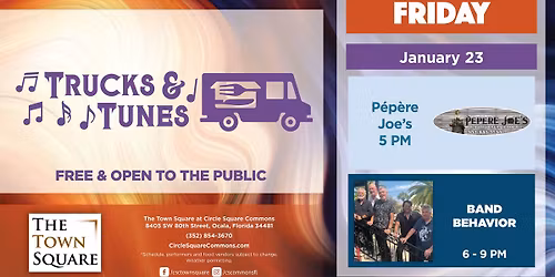 Trucks & Tunes with Pepere Joe's & Band Behavior
