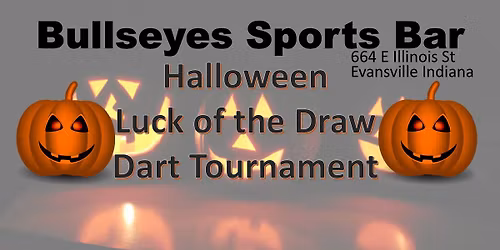 Luck of the Draw Halloween Dart Tournament Party