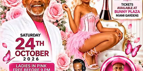 LEGENDS ALL WHITE PARTY  with a touch of pink