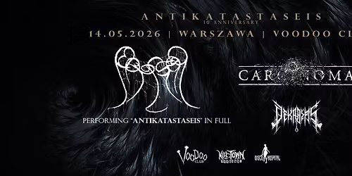 ABYSSAL (UK) + CARCINOMA (UK) + DEKADENS (PL) | 14.05 | WARSZAWA | VOODOO