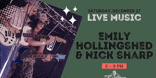 OLR Live Music Saturday with Emily Hollingshed & Nick Sharp