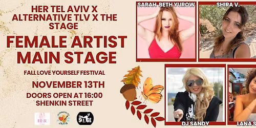 Main Stage Her Tel Aviv Fall Love Yourself Festival