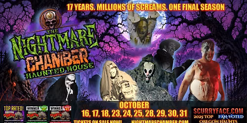 The Nightmare Chamber Haunted House - FINAL SEASON