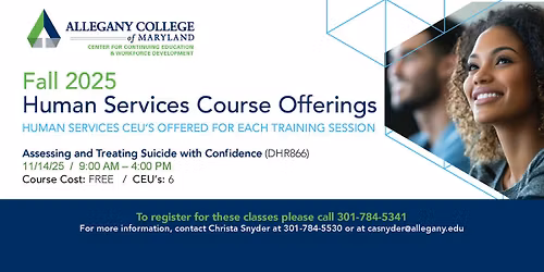 Human Services CEU Course: Assessing and Treating Suicide with Confidence