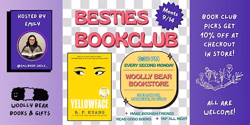BESTIES BOOK CLUB (Meets every second Monday)