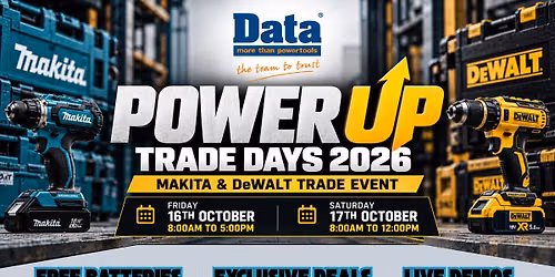 Power Up Trade Days at Data Powertools - Cardiff