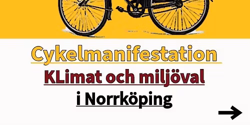 Cykelmanifestation f\u00f6r klimatet och milj\u00f6n i valet 2026